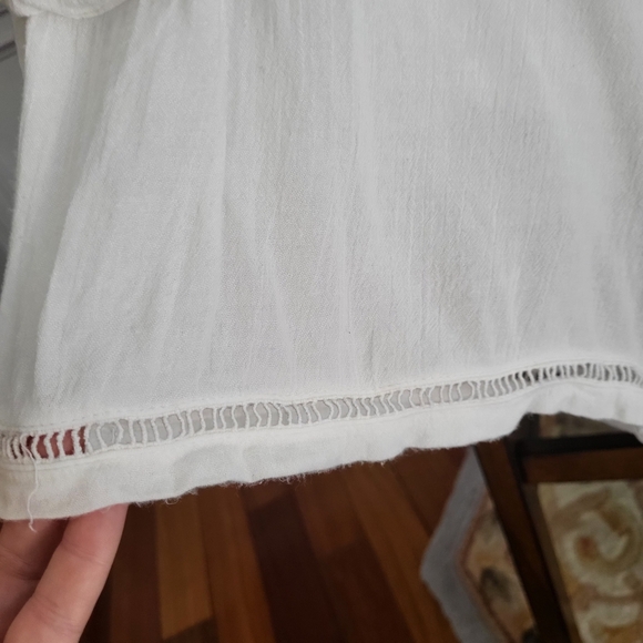 Soft Surroundings Cream Rayon-Cotton Blend Garment - Picture 6 of 9